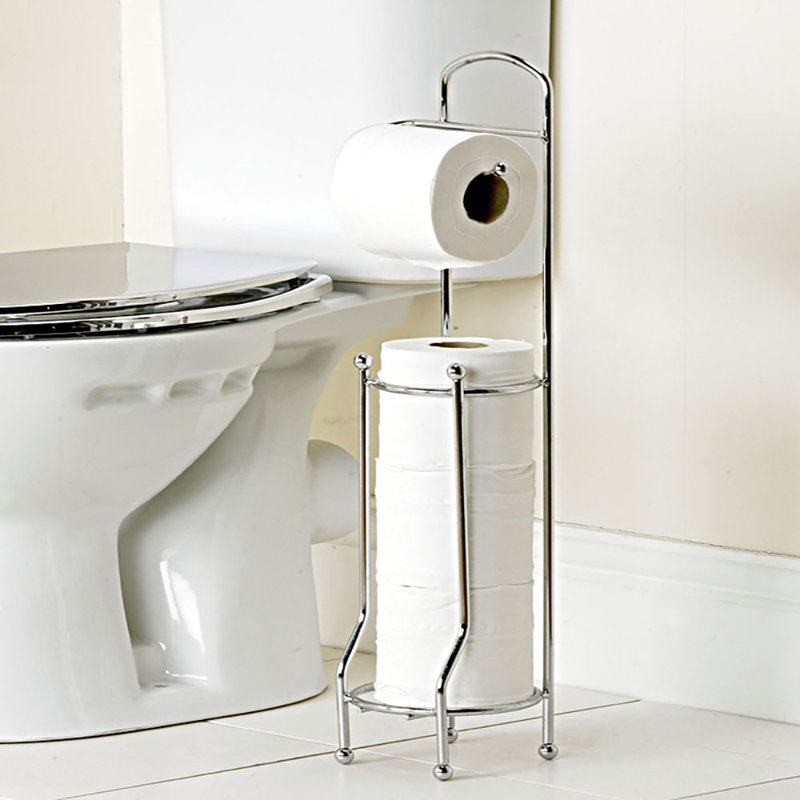 Belfry Bathroom Free Standing Toilet Roll Holder & Reviews Wayfair.ie